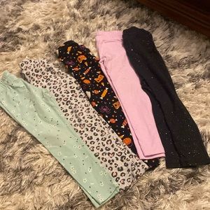 💖 ~SOLD! Bundle of Little Girls Comfortable Leggings! Size 6 & 6/6x!~💖